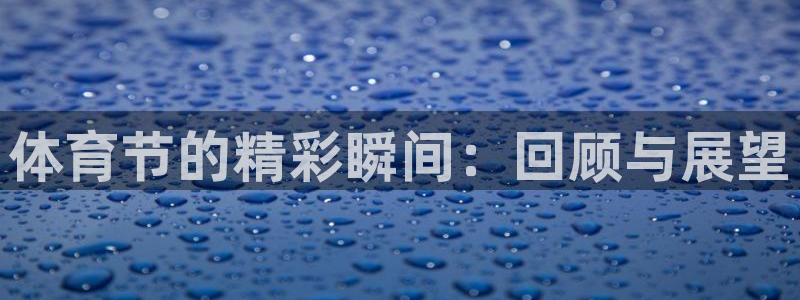 体育节的精彩瞬间：回顾与展望